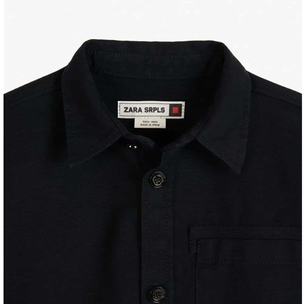 ZARA Kids | Black | SRPLS OVERSHIRT 05